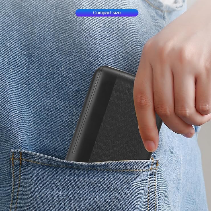 High-Capacity 20000 m Ah Portable Charger with LED Battery Indicator – Ultimate USB Power Bank for On-the-Go Charging, Compatible with All Devices, Quick Charge Technology for Efficient Power Management